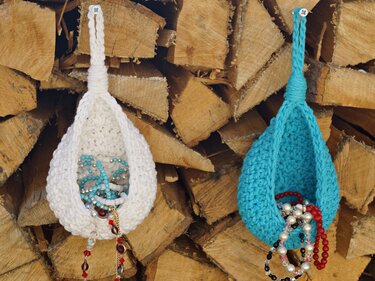 Häkelanleitung Hängebeutel