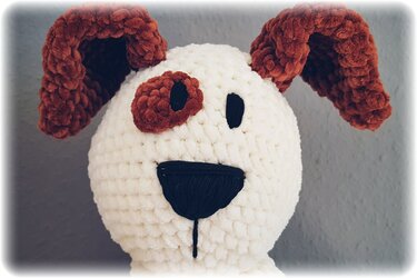 Häkelanleitung Kuschel-Hund