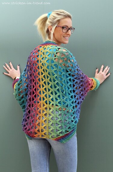 Häkelanleitung für Weste / Seelenwärmer | Shrug #6 | 1-2-3 IDEEN #2