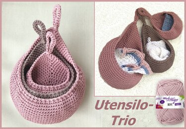 Utensilo - Trio Häkeln mit ROPE