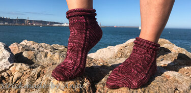 Socken Balmaseda 2 für 4fach Sockenwolle - Stricken