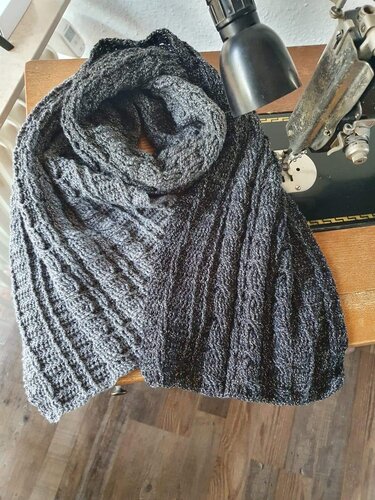 Schal "Vonny´s Winterzopf" - Häkeln