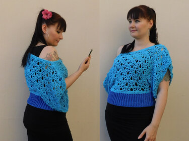 Pulli CRYSTAL Häkelanleitung