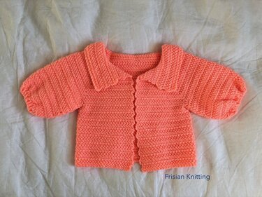 Baby - Kids Hooded Cardigan Julia - Crochet