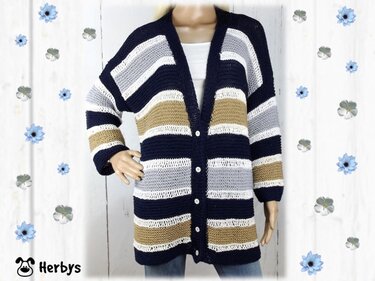 Strickanleitung Cardigan "Sommerstyle"
