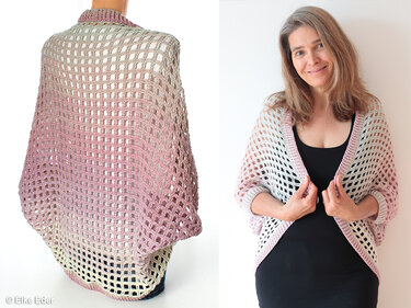 Cozy Shrug "Safia" - Crochet Pattern