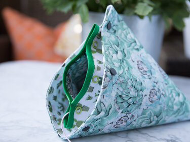 Wollbeutel - Woll Utensilo für Anfänger - Nähen