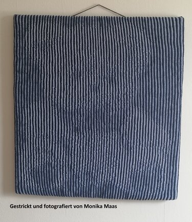 Babydecke - Teddy, Schatten- / Illusionsstrick-Technik - Stricken