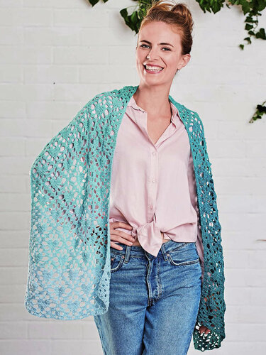 STOLA UMARMTE HERZEN - Häkeln