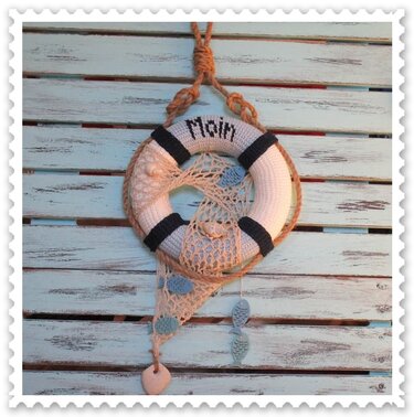 4 Tunesische Häkelanleitungen im maritimen Stil