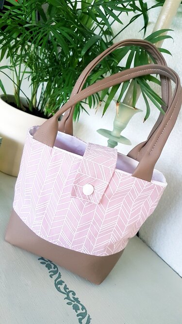 DIY Nähanleitung Utensilo Tasche + Schnittmuster für 2 Größen