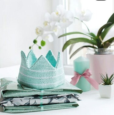 Stirnband "Kröhnchen" - Stricken