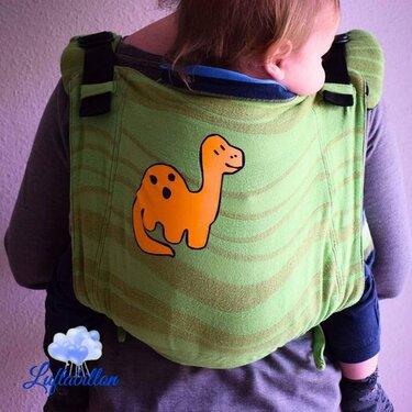 fluffohimo ~ Onbu Tragehilfe für Babys und Kleinkinder - Bild 2