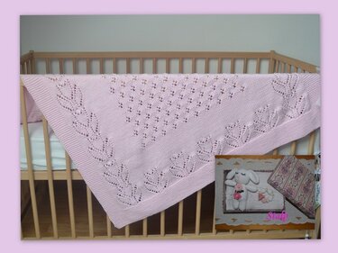 Baby Decke & Häschen & Greifling  * Strickanleitung * Geschenk