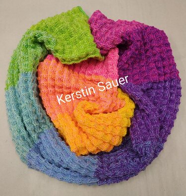 Strickanleitung Schal "Kringelding" - Bild 2