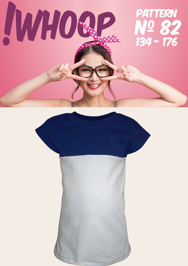 !Whoop Teen No 82 Size 134 to 176 Pattern & Manual - Sewing