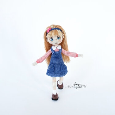 Pattern Doll Anita - Crochet