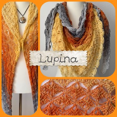 Lupina - das Muschel-Tuch - Häkeln