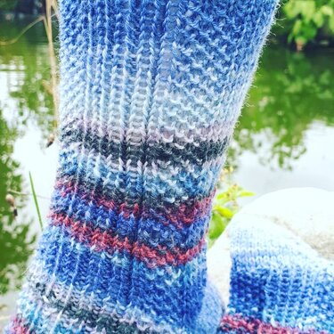 Sockenmuster " Rick " - Stricken