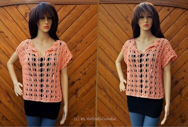 Häkelanleitung Shirt - Top "2020"