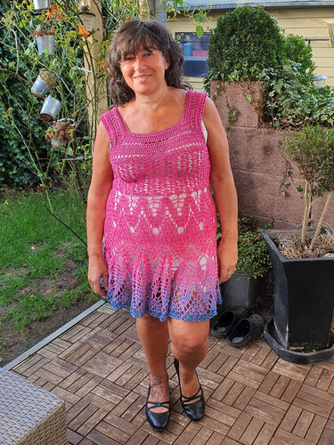 Häkel-Mini-Kleid "Summerdream" - Häkeln