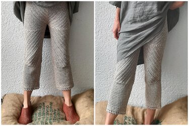 Häkelanleitung Hose, Short "Chaca-Chaca"  Lagenlook, für alle Größen