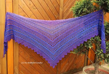 Häkelanleitung Dreieckstuch "Im Einklang"