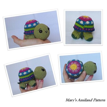 Cindy Turtle The Ami - Amigurumi Crochet Pattern