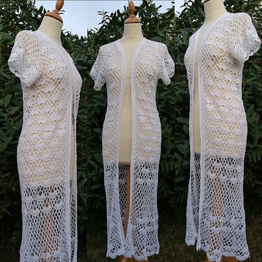 Crochet Cardigan Pattern Ellie