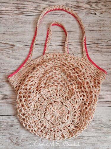 Sakura Market Bag - Crochet