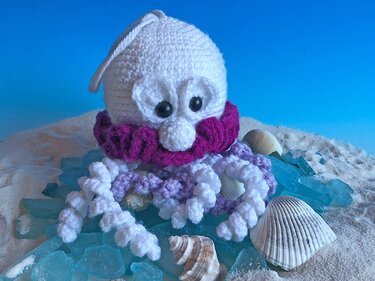 Häkelanleitung Amigurumi Qualle Qualli von jennysideenreich