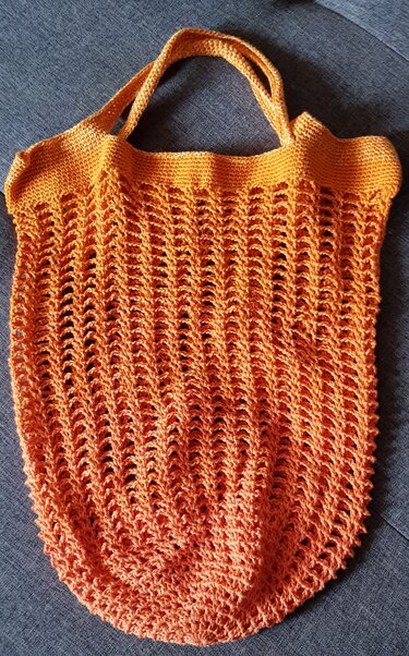 Häkelanleitung Einkaufsnetz "Easy"