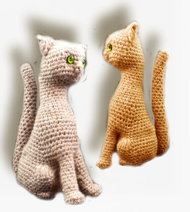 Häkelanleitung - Deko - Katze