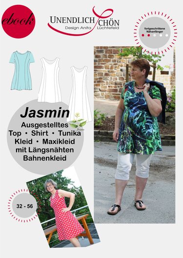 Bahnenkleid Jasmin von 32 - 56 - Bild 5