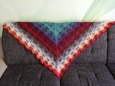 Häkelanleitung Dreieckstuch Under the Sea