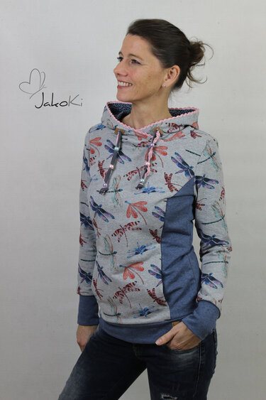 E-Book Damen-Hoodie "Stina" Gr. 34-54 - Nähen