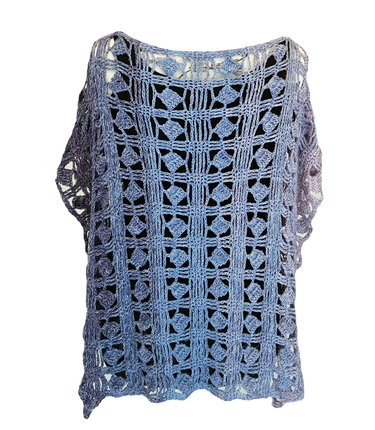Häkelanleitung Big Shirt oder Tunika Viola