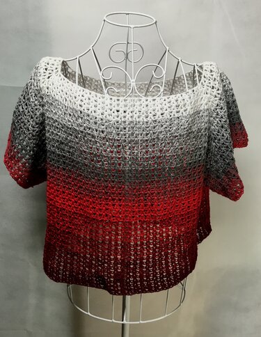 Raglanpulli Henriette mit 1 Bobbel häkeln