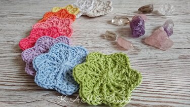 Sakura Face Scrubbies - Crochet
