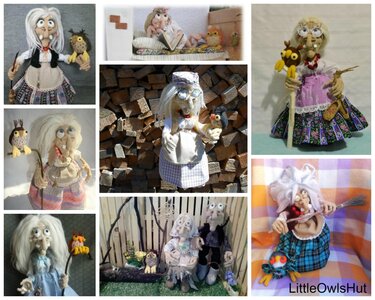 083 Crochet Pattern - Owl for Charming Witch - Amigurumi PDF file by Astashova CP