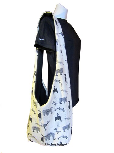 Beuteltasche - Schnittmuster und Nähanleitung