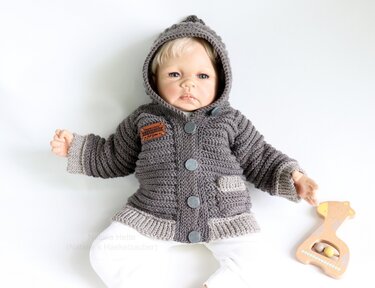 2 PDFs set : jacket & pants "Artur", size 0 (1) m. - 4 (5) y. - Image 3