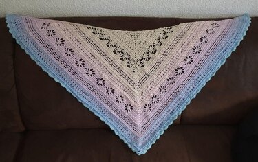 Tuch "the first" - Häkeln