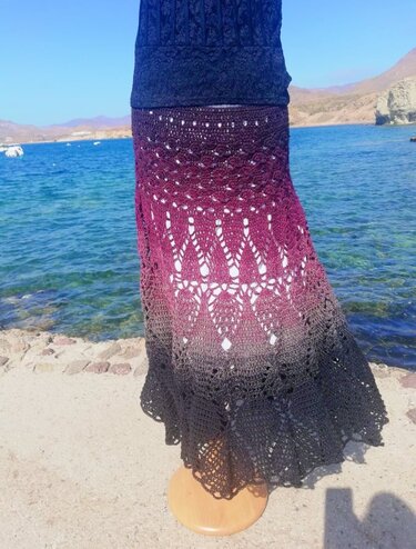 Häkelrock "Susanne" - Häkeln