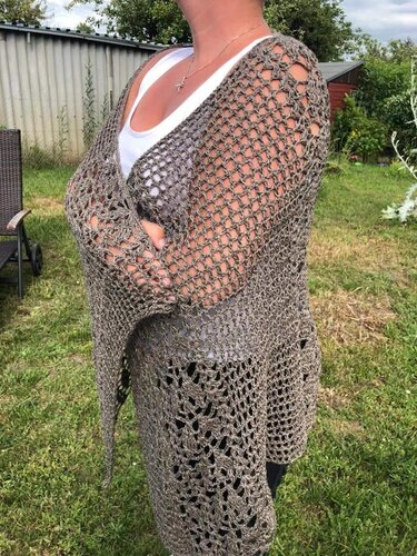 Zauberwald - Stola/Schultertuch häkeln