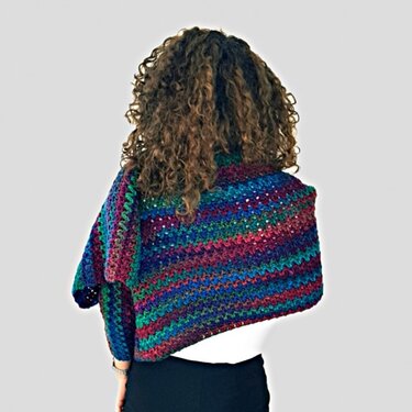 Wrap Me On Jacket - Crochet