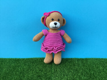 Häkelanleitung Bekleidungsset "Frühling" für Theo und Thea