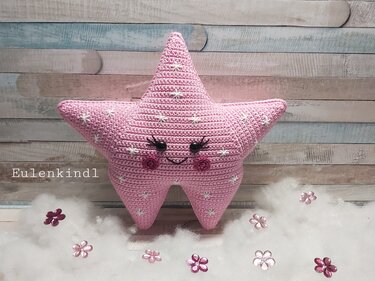 Sparset Häkelanleitungen "Schmuse-Wölkchen" + "Schmuse-Sternchen"