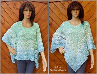 Häkelanleitung Poncho "Adria"