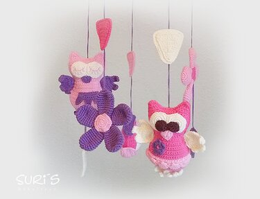 Häkelanleitung Mobile Eulina